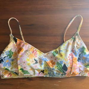 Marguerite Wanderlust x Rifle Paper Co Bikini Top